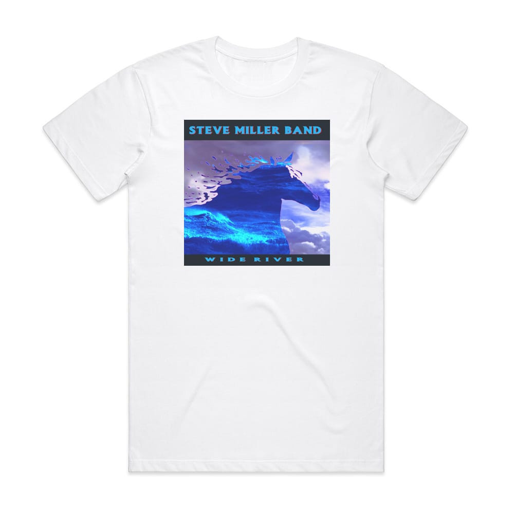 Steve Miller Band Wide River Album Cover T-Shirt
